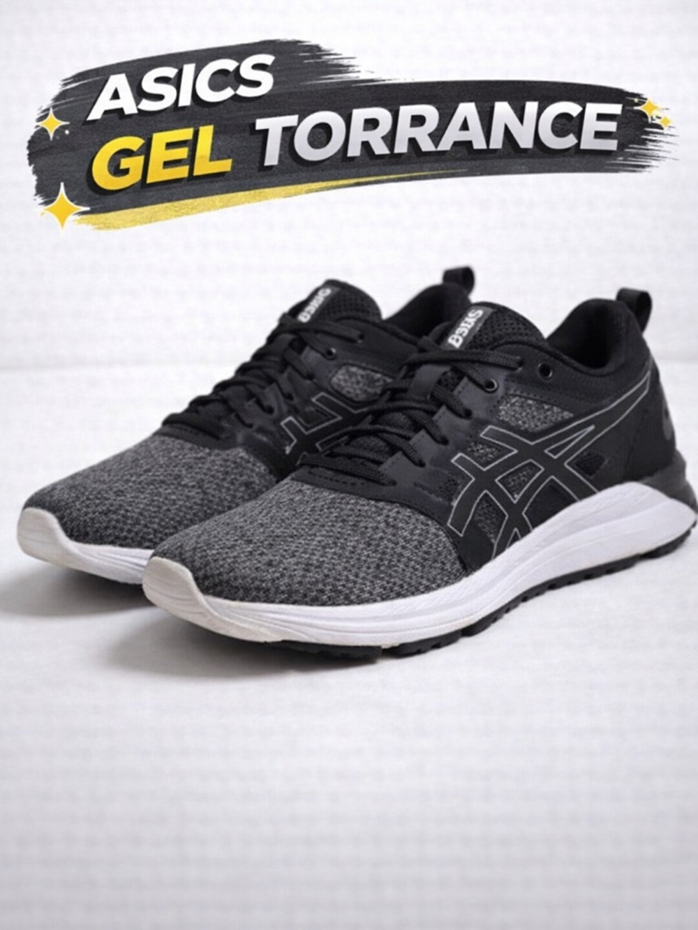 Men’s ASICS Gel Torrance Running Shoes – Great Condition – With Box